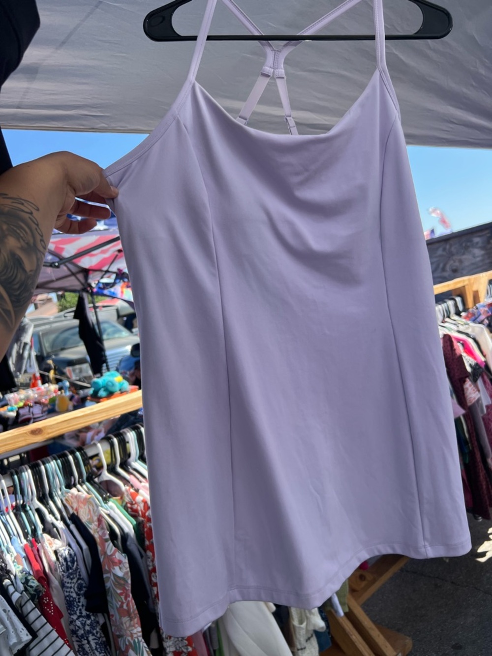 PINK VS Lilac workout dress